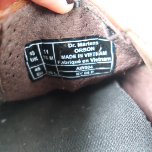 Dr. Martens Men's Orson Slip On Loafer Shoes Brown Leather 11 - Picture 7 of 7